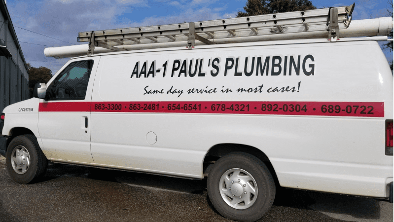 AAA 1 Pauls Plumbing Inc Plumber in Fort Walton Beach Florida