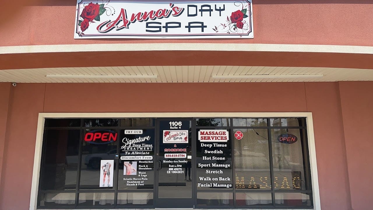 Annas Day Spa Massage Massage Spa in Lynn Haven Florida