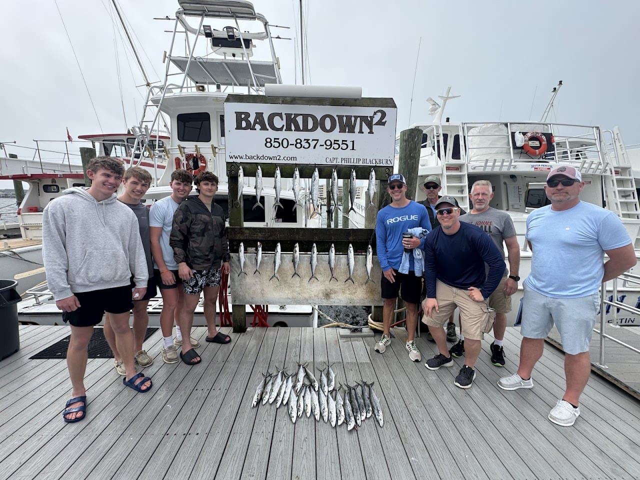 Back Down Charter Fishing Charter in Destin Florida