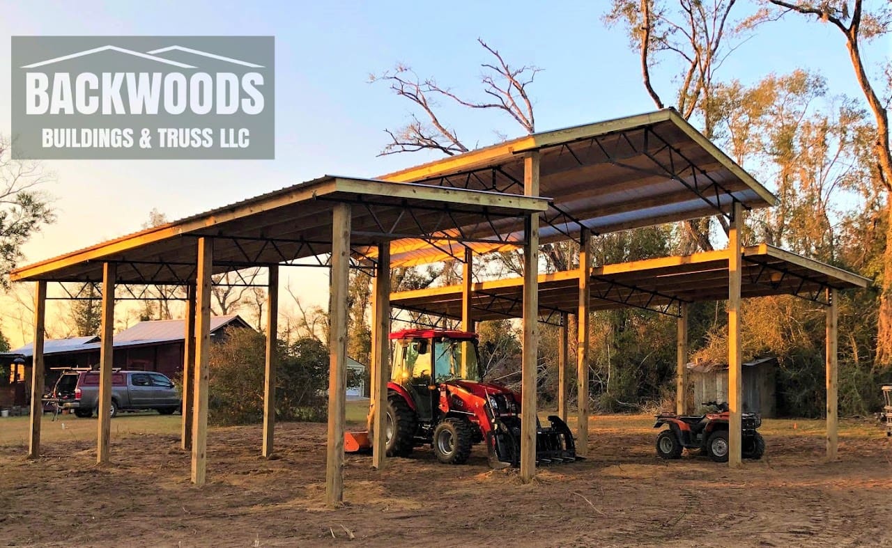 Backwoods Buildings Truss LLC Building Materials Store in Chipley Florida