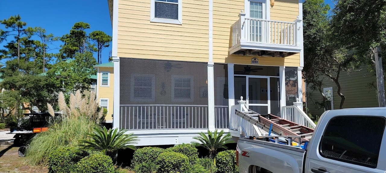 Barnes Sons Rescreens and Repairs Screen Repair Service in Pensacola Florida