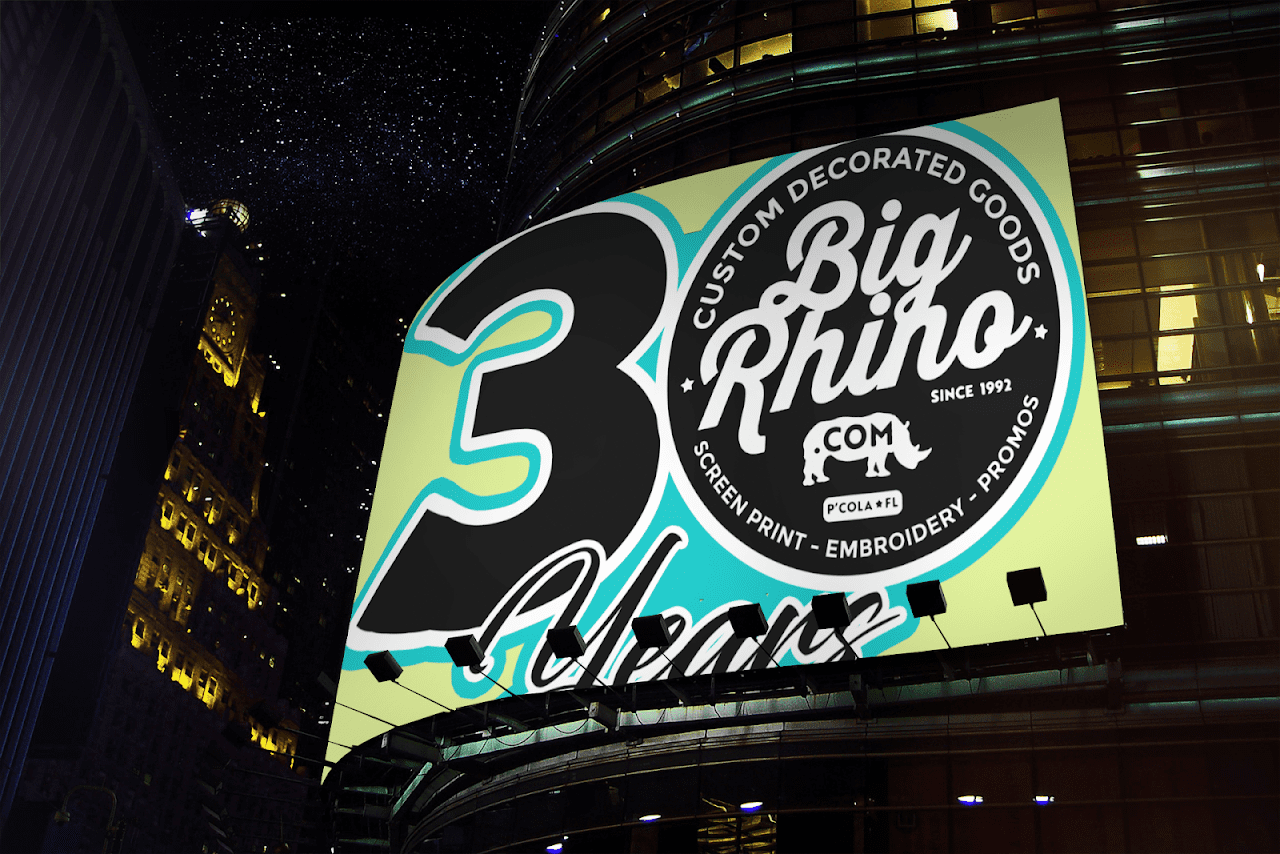 Big Rhino Screen Printing Screen Printer in Pensacola Florida