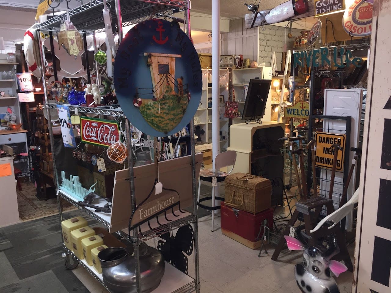 Blue Moon Antique Mall Antique Store in Pensacola Florida