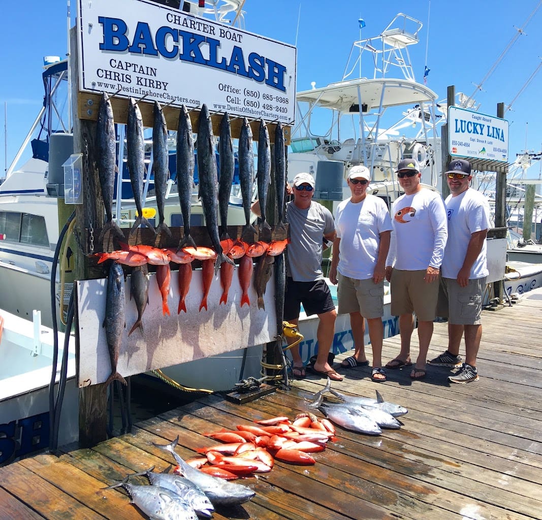 Charter Boat Backlash Fishing Charter in Destin Florida