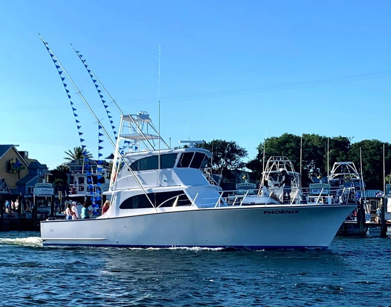 Charter Boat Phoenix Attraction in Destin Florida