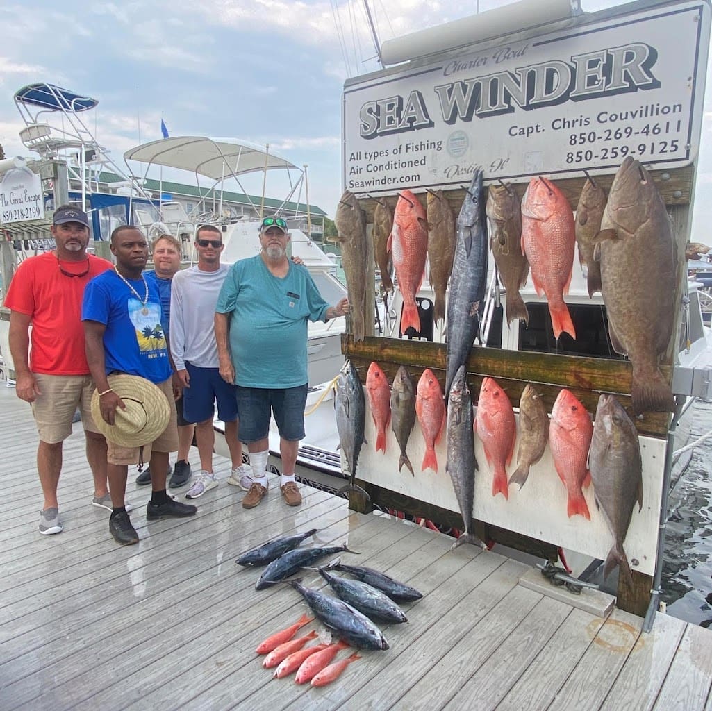 Charter Boat Sea Winder Fishing Charter in Destin Florida