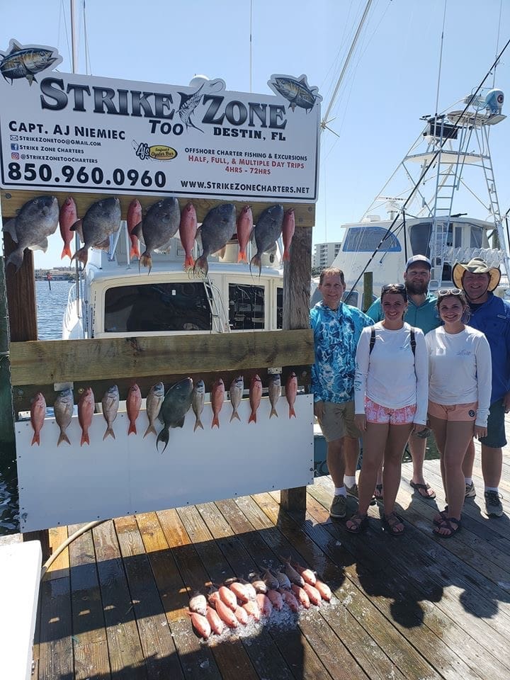 Charter Boat Strike Zone Too Attraction in Destin Florida