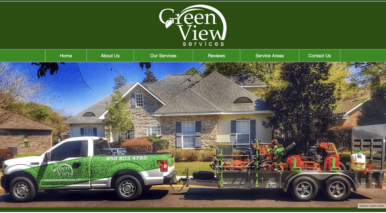 Greenview Services LLC Lawn Care Service in Crestview Florida