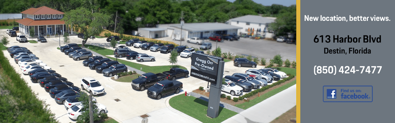 Gregg Orr Pre Owned Destin Used Car Dealer in Destin Florida