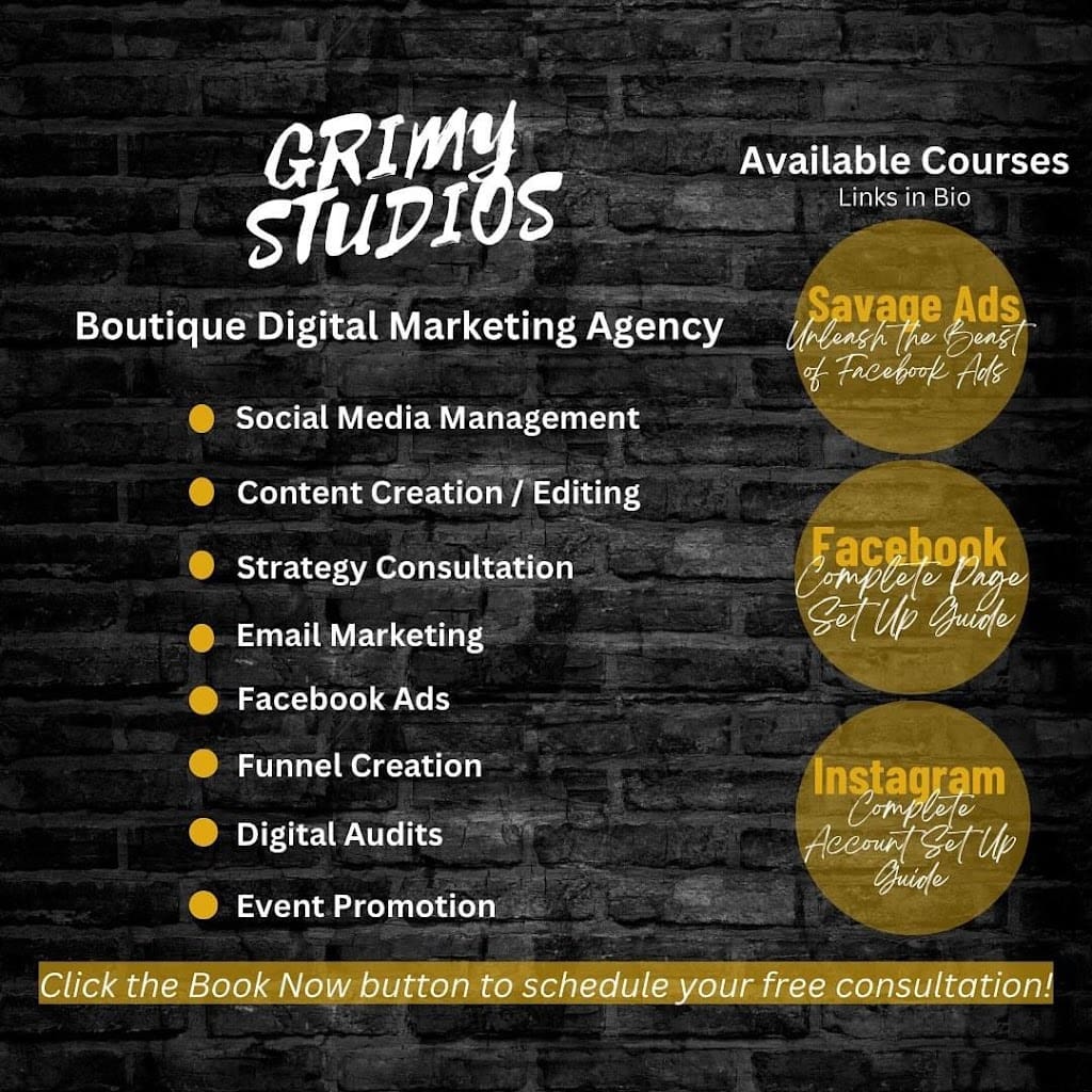 Grimy Studios Pensacola Marketing Marketing Agency in Cantonment Florida