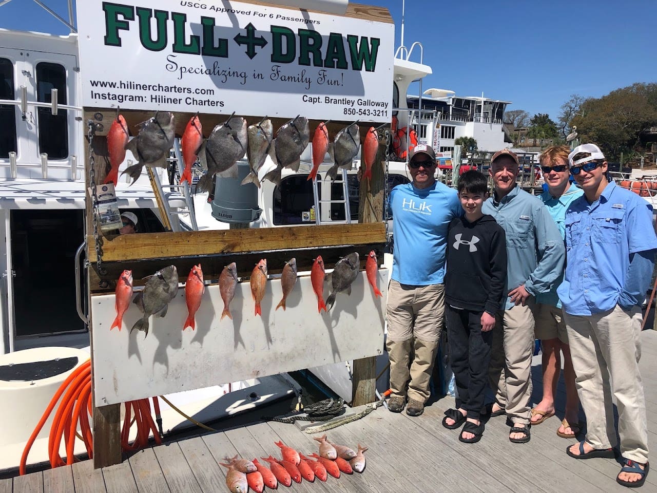 Hiliner Destin Fishing Charters Fishing Charter in Destin Florida