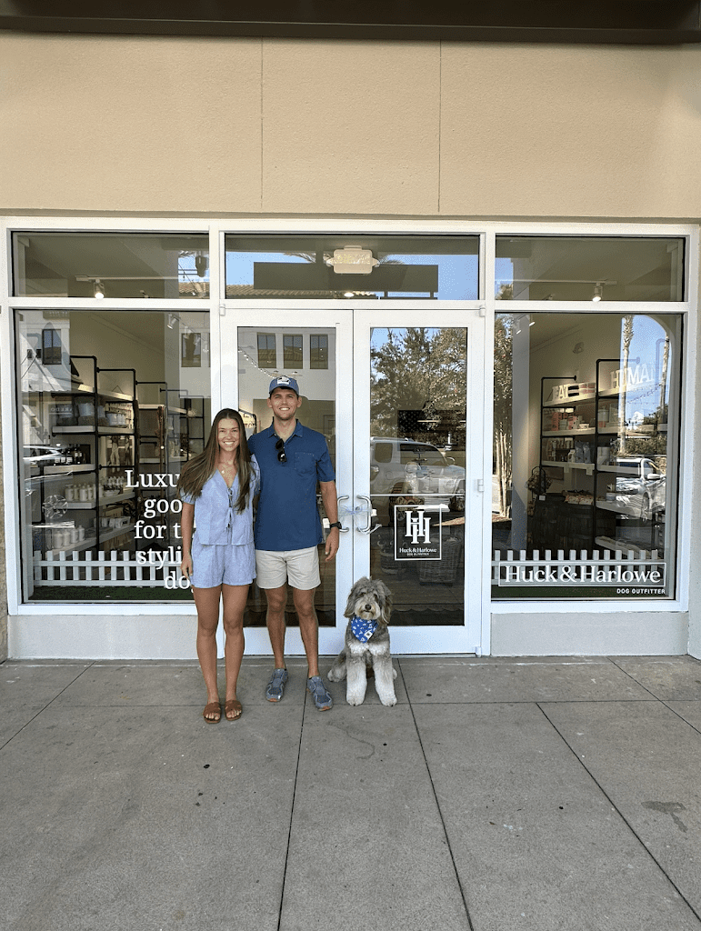 Huck and Harlowe Dog Outfitter Pet Supply Store in Miramar Beach Florida