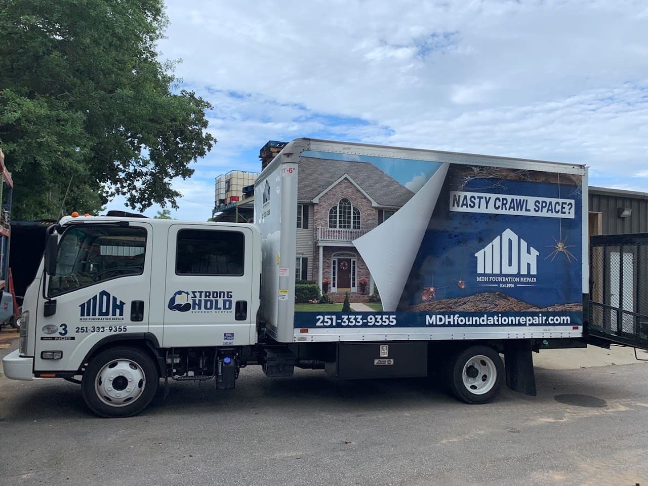 MDH Foundation Repair Concrete Contractor in Pensacola Florida