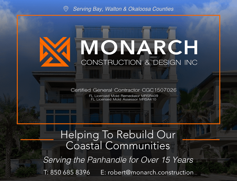 Monarch Construction and Design Inc General Contractor in Freeport Florida