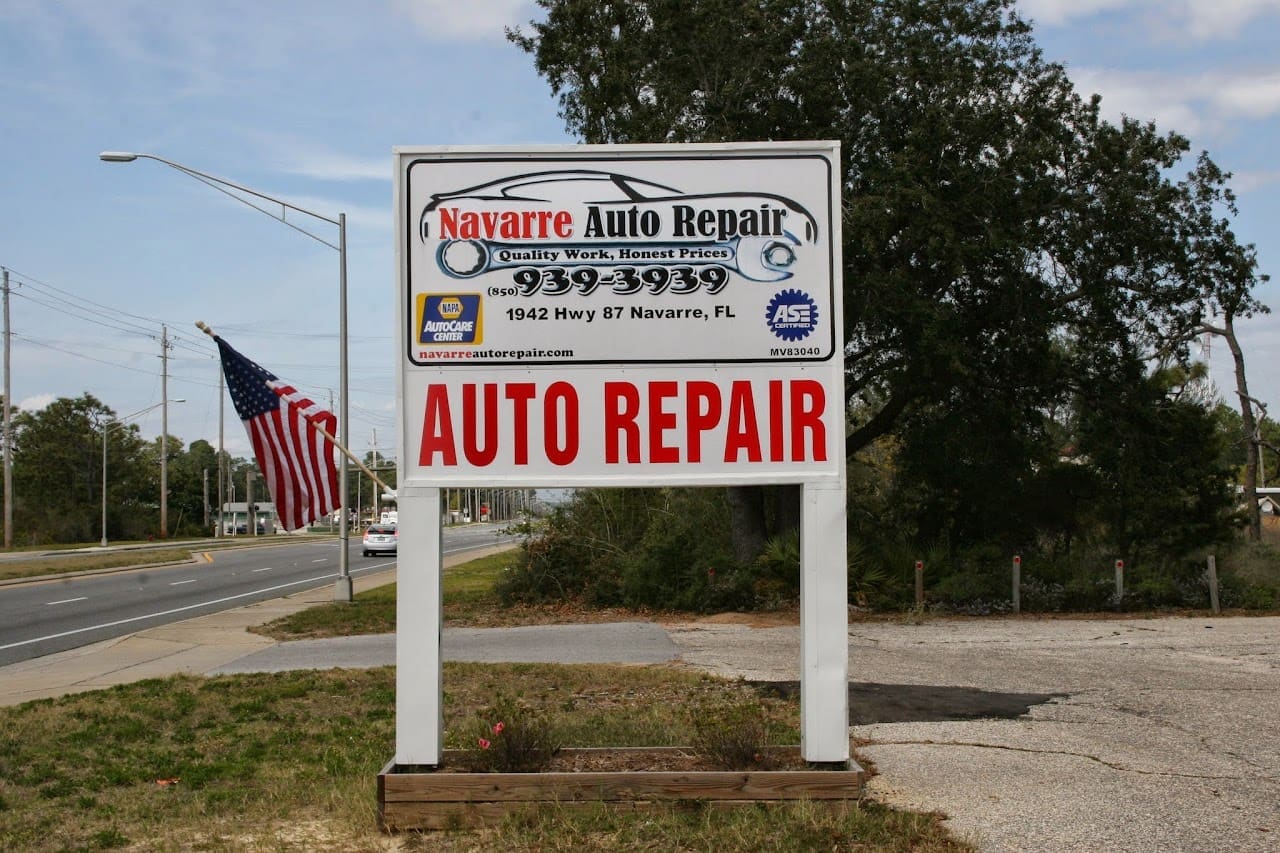 Navarre Auto Repair Auto Repair Shop in Navarre Florida