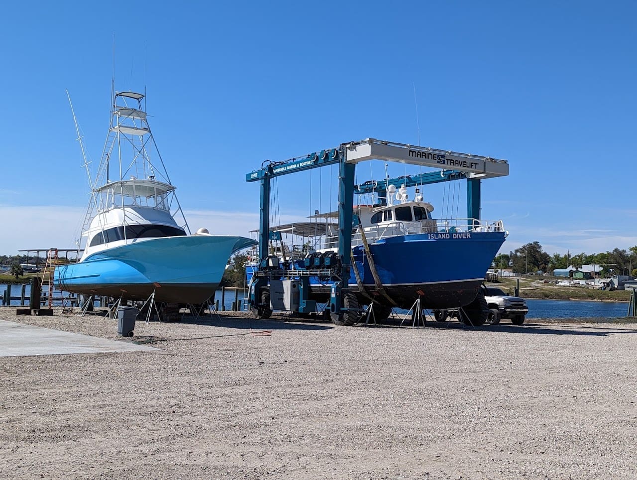 Panhandle Marina Boatyard Marina in Panama City Florida