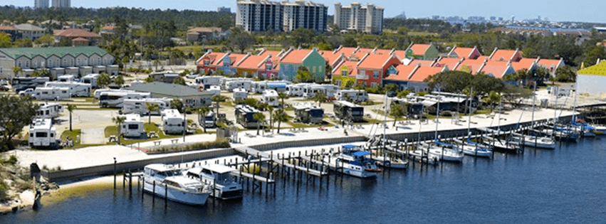 Perdido Key RV Resort Marina Rv Park in Pensacola Florida