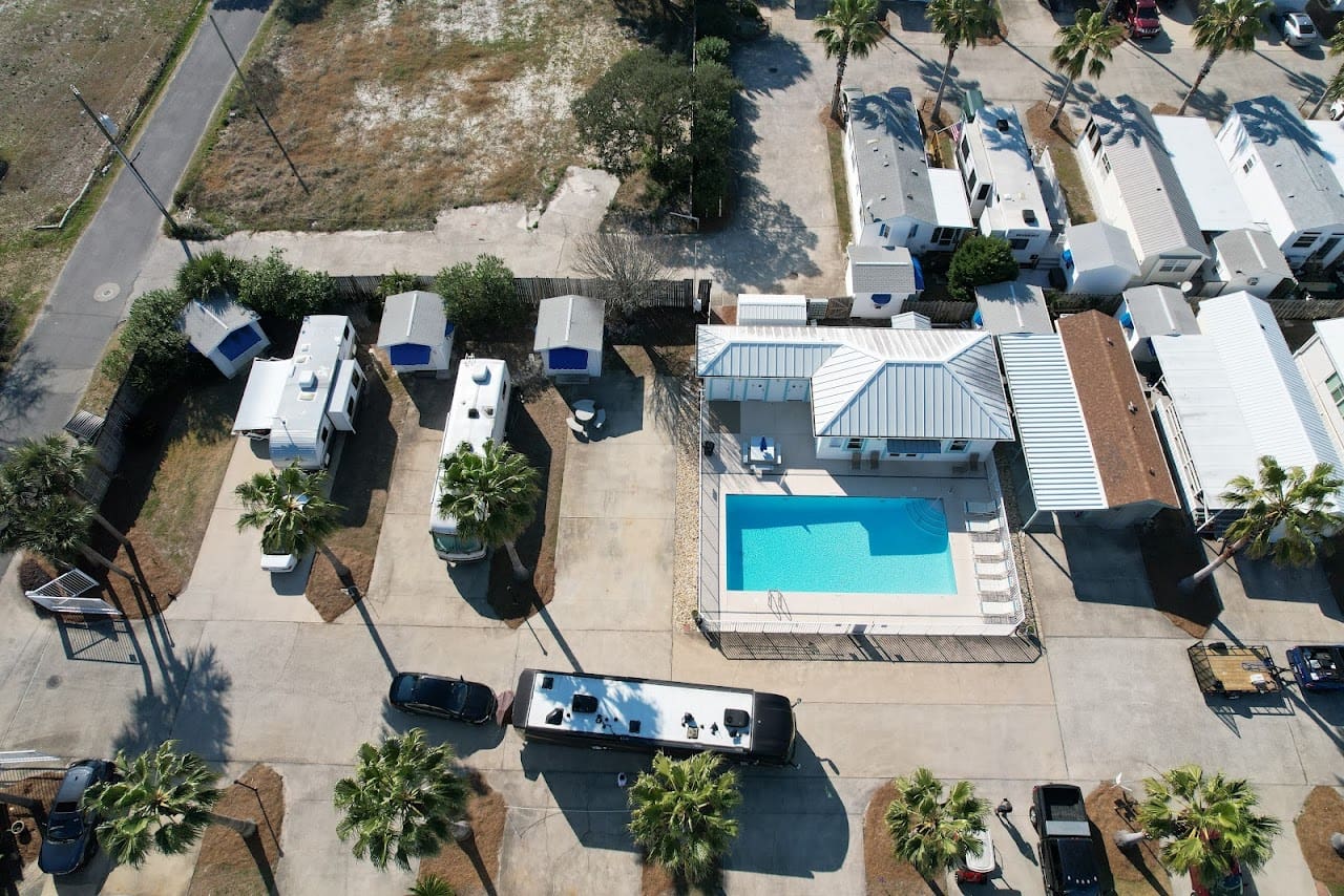 RV lot 14 and 16 by the Pool Campground in Miramar Beach Florida