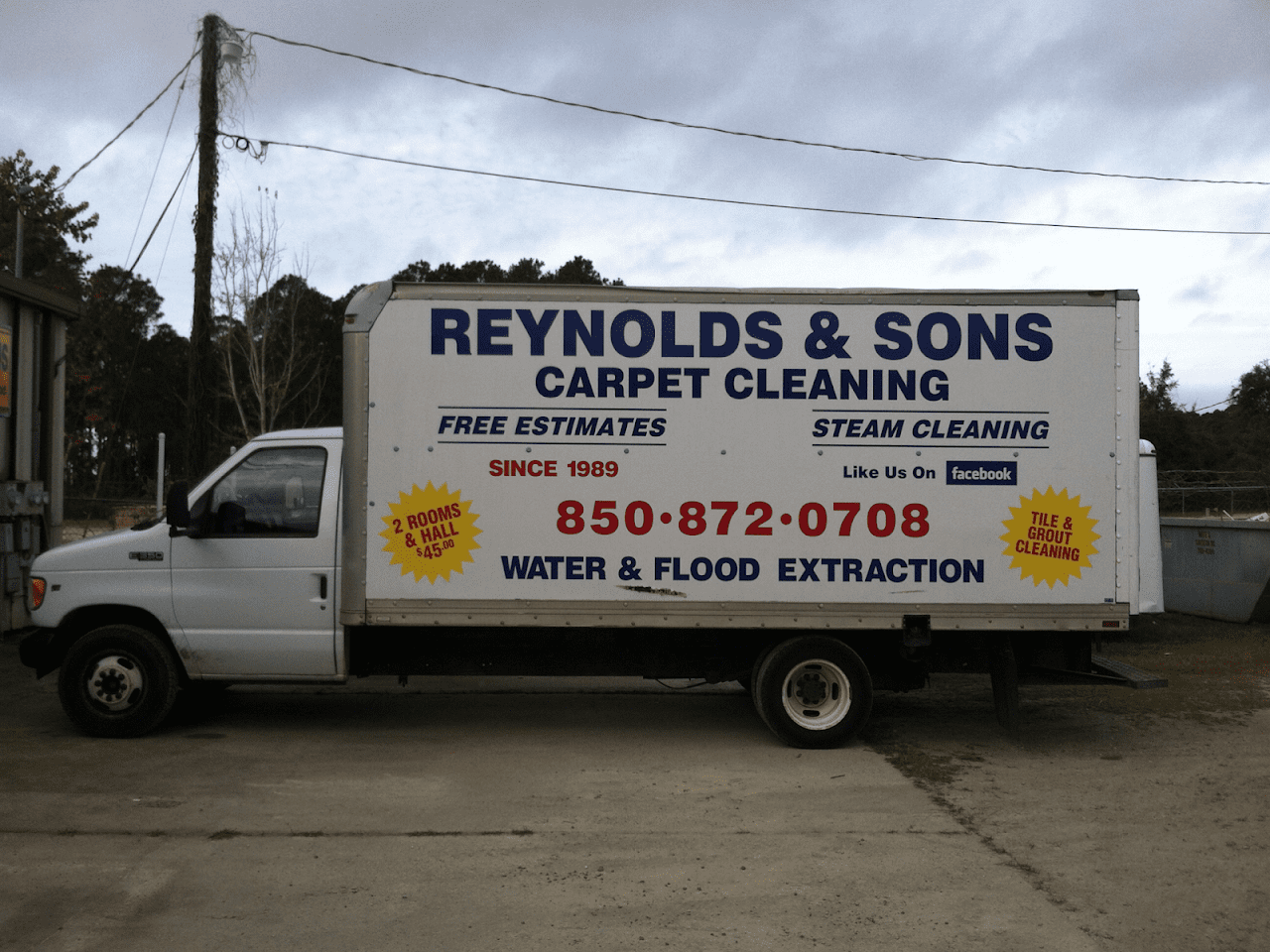 Reynolds Sons Carpet Cleaning Carpet Cleaning Service in Panama City Florida