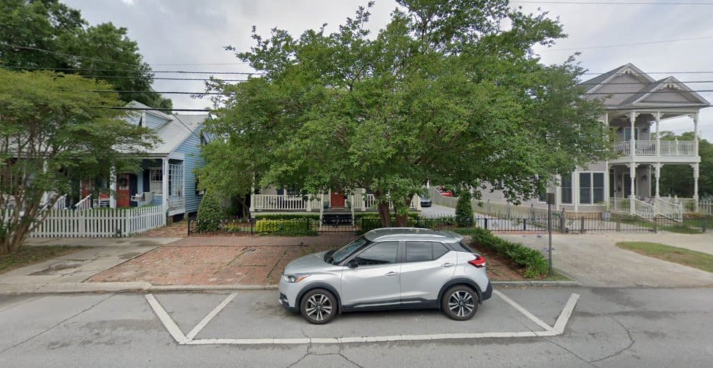 Seville Historic District Historical Landmark in Pensacola Florida