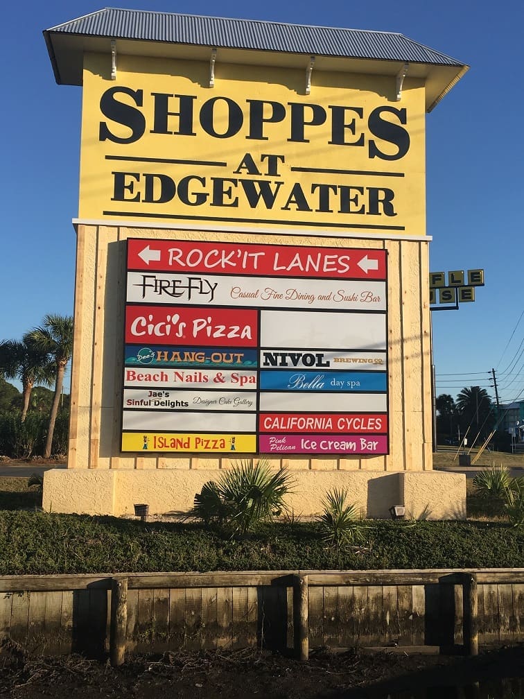 Shoppes At Edgewater Attraction in Panama City Beach Florida