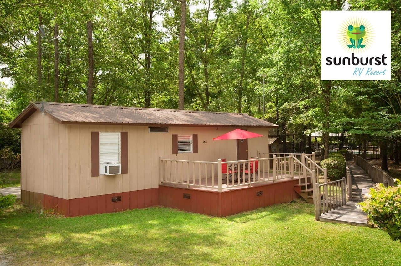 Sunburst RV Resort Attraction in Milton Florida