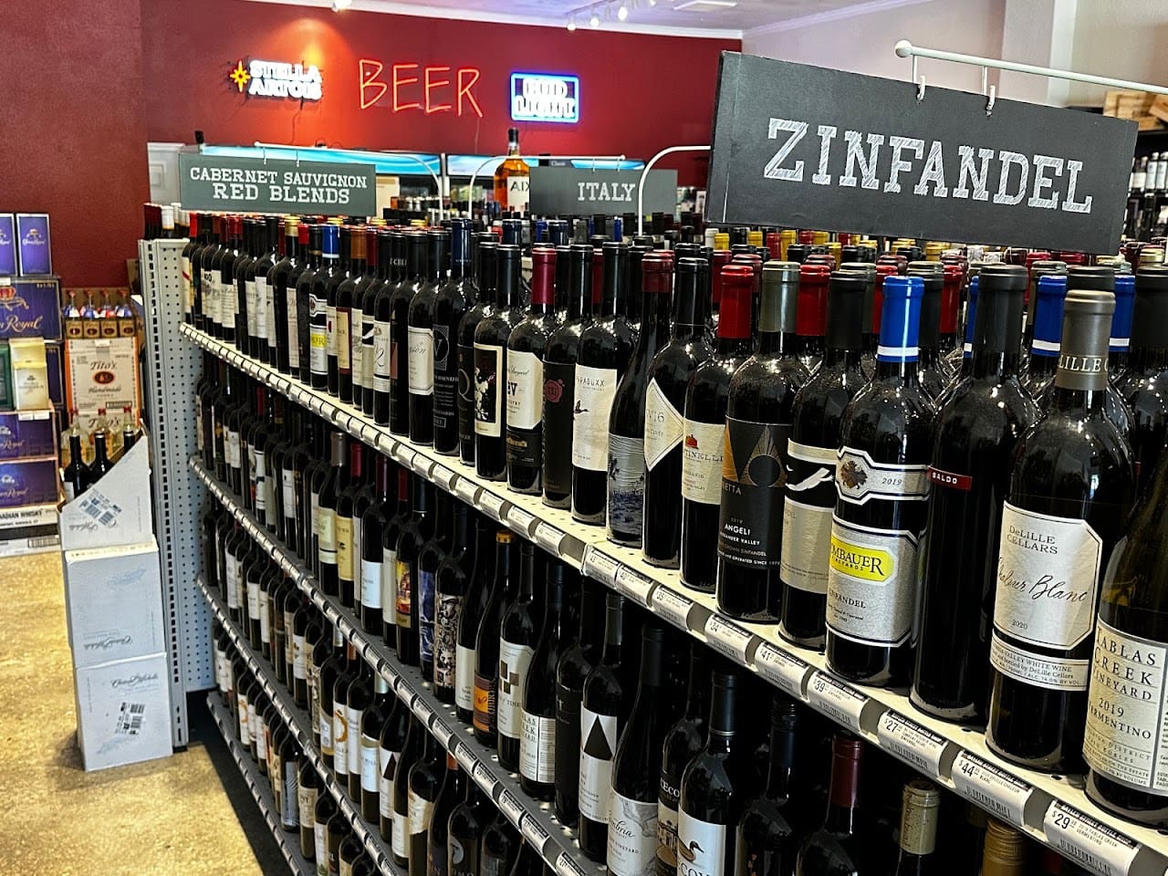 The Bottle Shop Liquor Store in Pensacola Florida