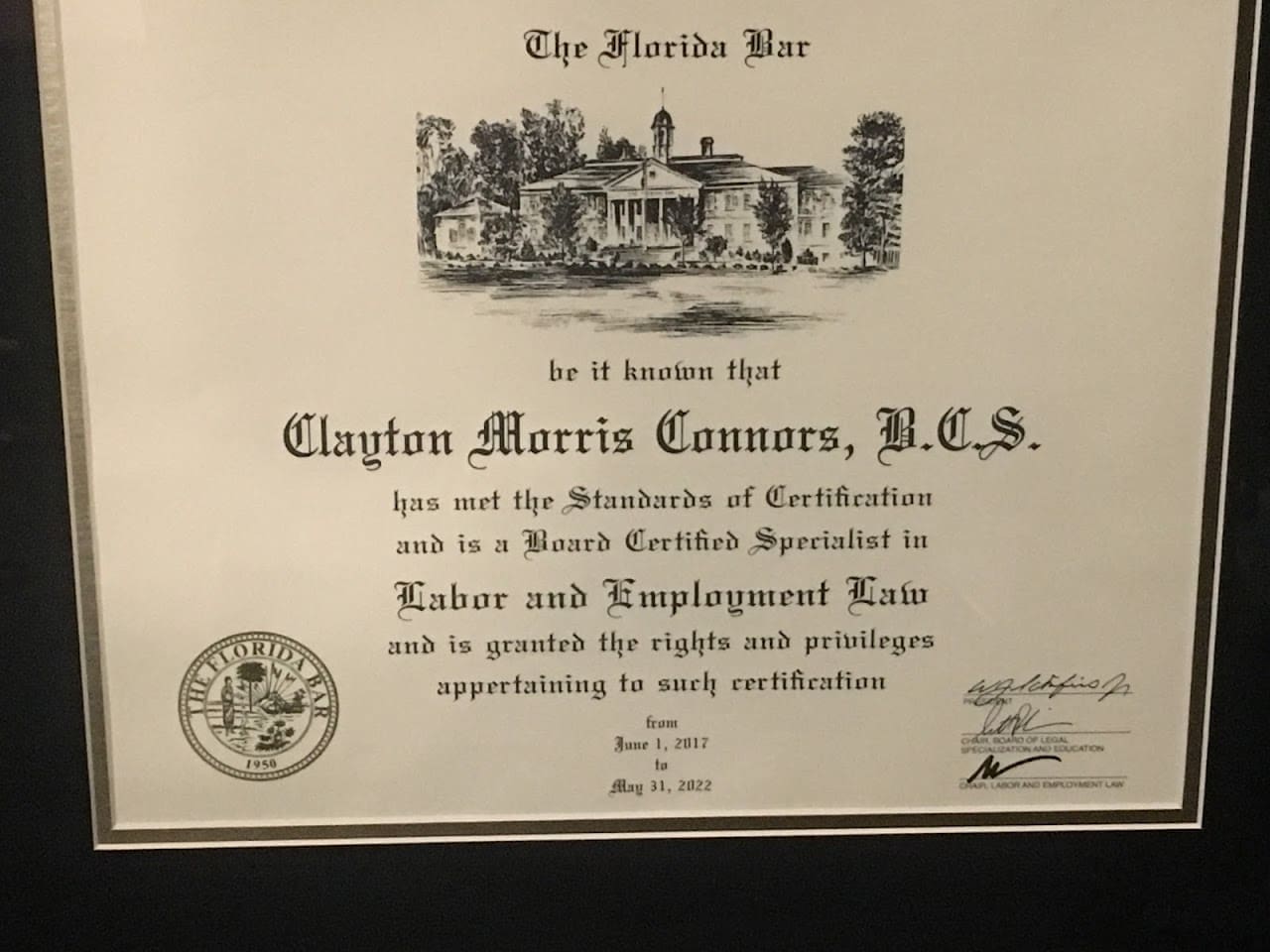 The Law Offices of Clayton M Connors PLLC Employment Attorney in Pensacola Florida