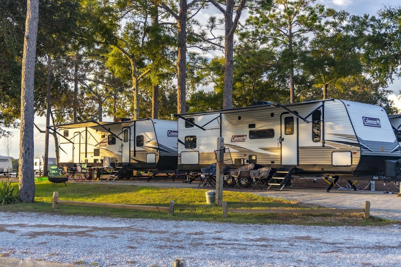 Twin Lakes Camp Resort Attraction in Defuniak Springs Florida