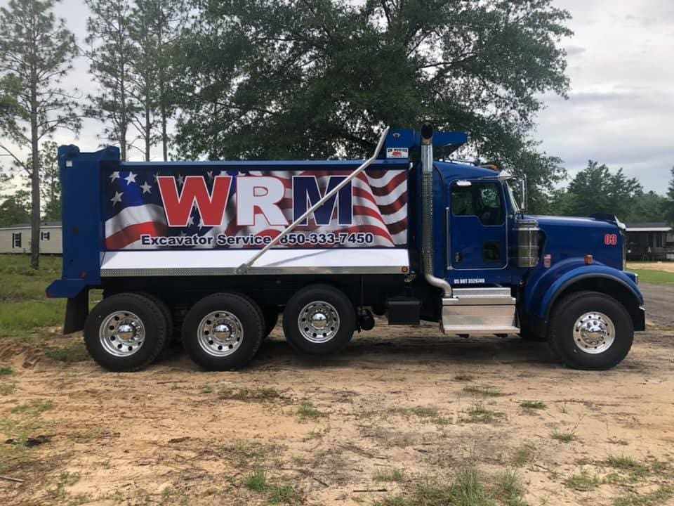 WRM Excavator Services LLC Excavating Contractor in Crestview Florida