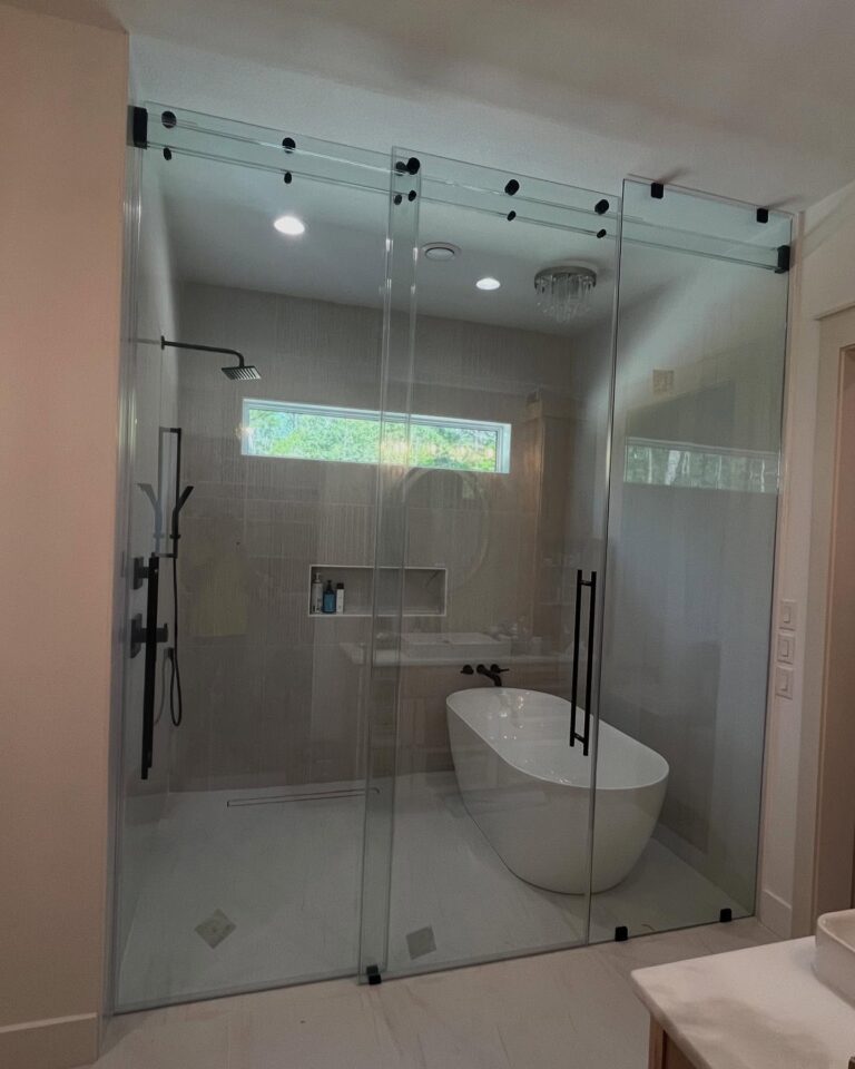 shower doors installed in navarre fl 002 city glass company 768x960
