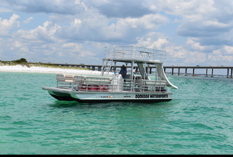 new double decker pontoon rentals destin fl 768x518